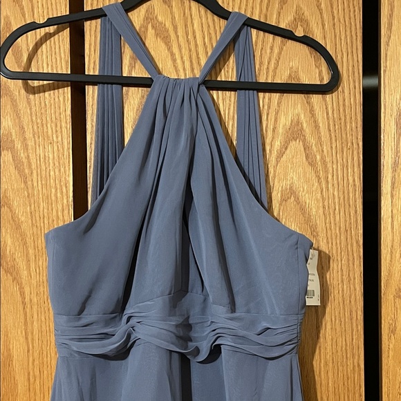 Jenny Packham Charcoal Halter Maxi Dress - Picture 6 of 13